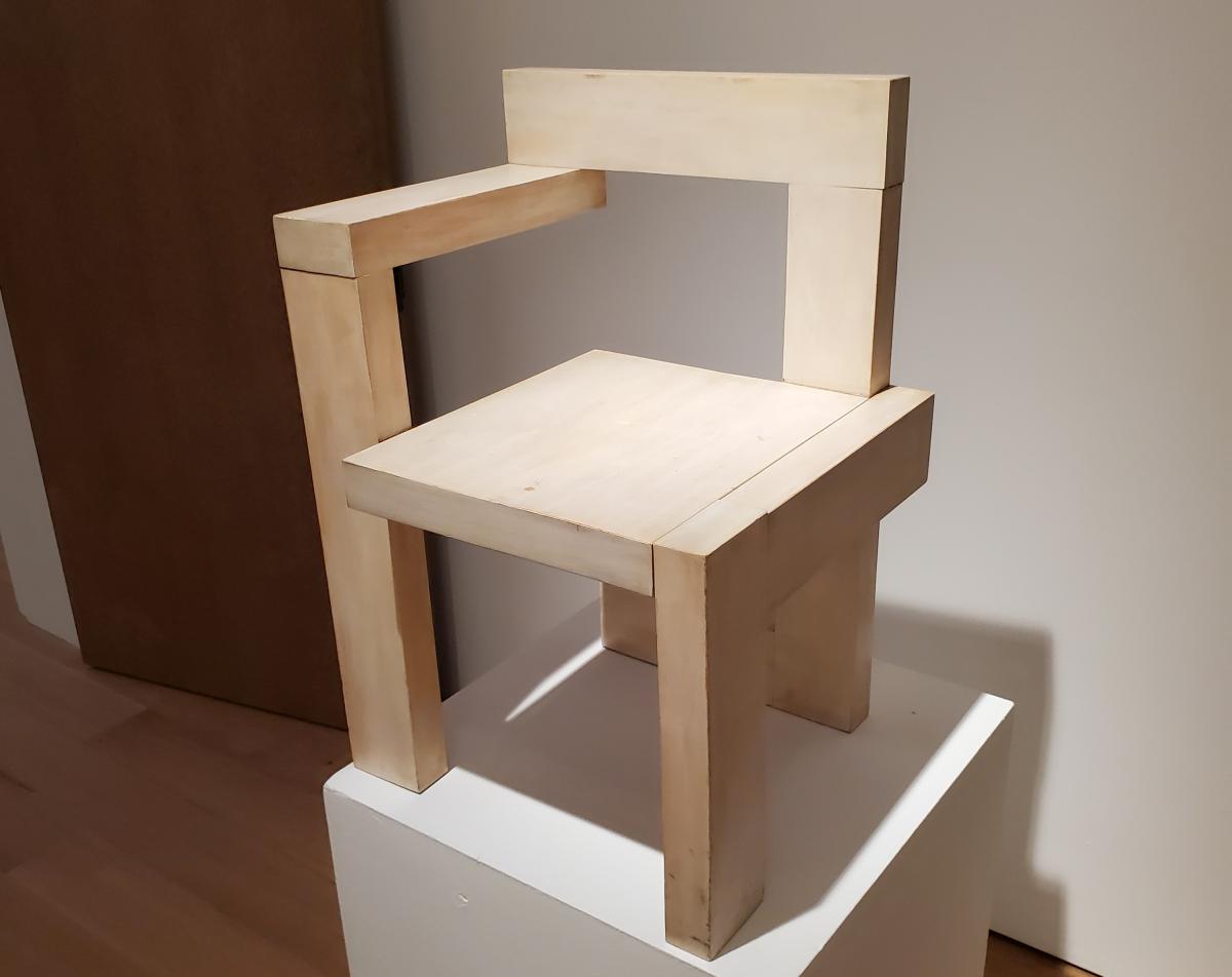 'STELTMAN' chair by Rietveld