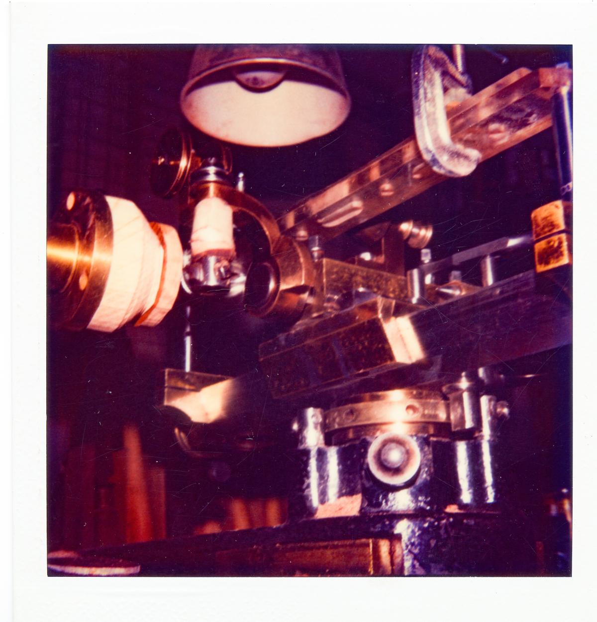 Horizontal Cutting Frame held in a Cross Slide