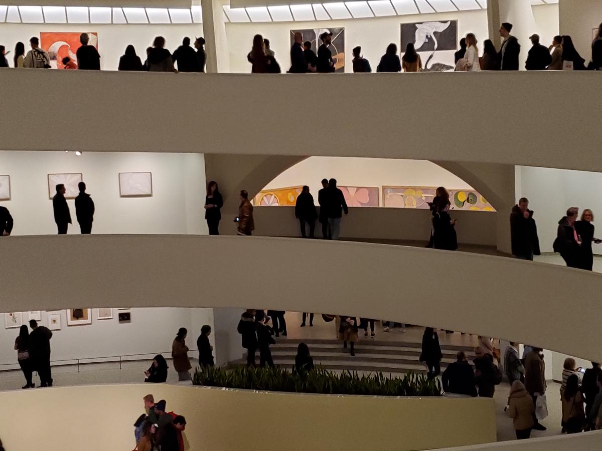 Classes and a Visit to the  Guggenheim (Things You Can Do With Poured Concrete) 3
