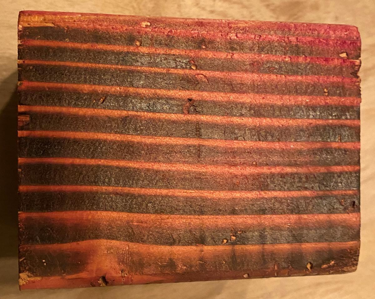 I mixed Lockwood dye to create a lighter coloring