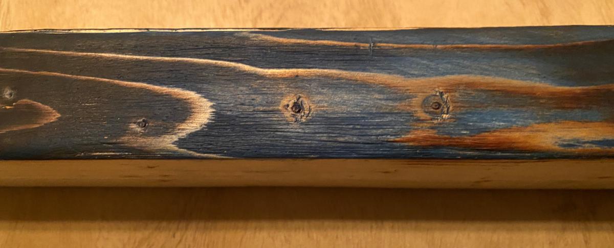 My favorite look is curly or heavily figured grain such as this.