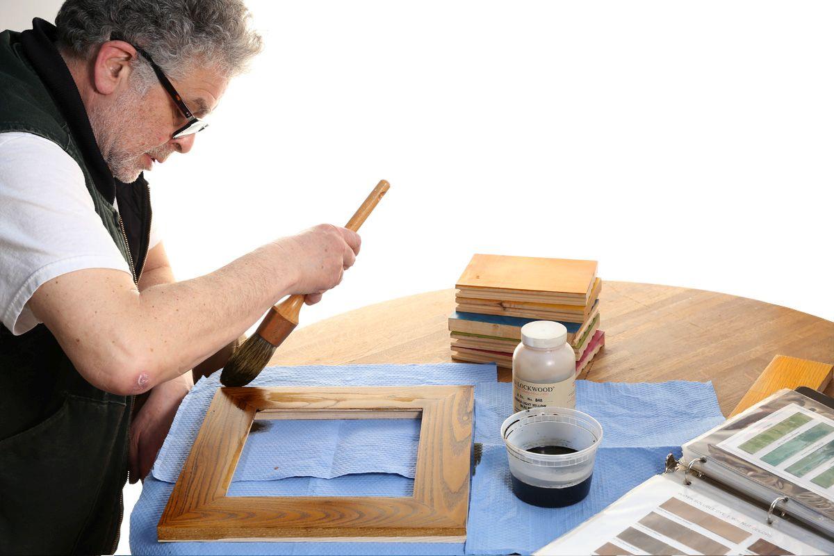 Wood Finishing with Lockwood Dyes 1
