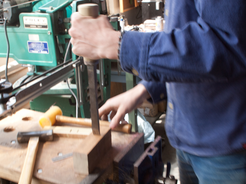 English Mortise Chisels - Mid-18th Century to Now - Part 5 - How to Handle a Chisel 11
