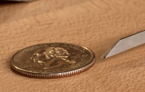 A 1/16 Inch Dovetail Chisel 4