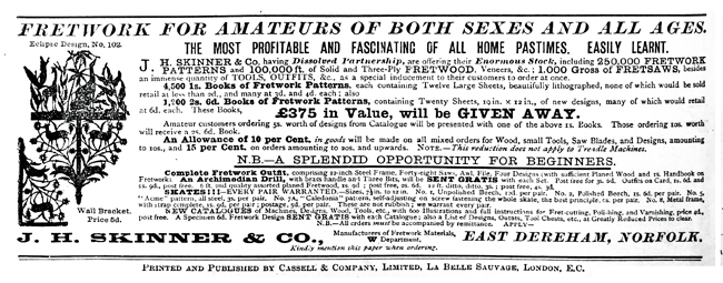 WORK No. 91 - Published December 13, 1890 9