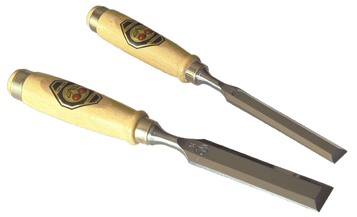 Bevel Edge Chisels by Two Cherries