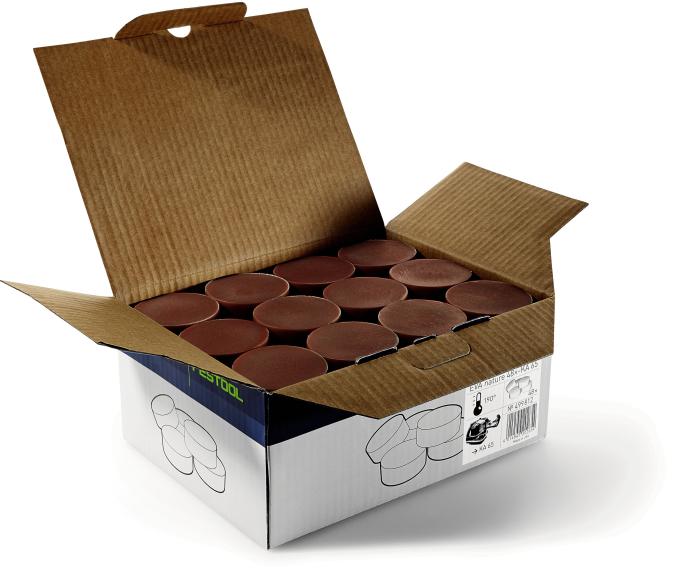  alt="EVA Glue Pellets -  Brown - Box of 48 (#200059)"