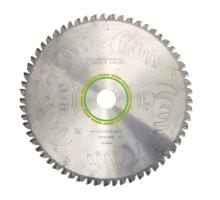 Universal 60 tooth carbide tipped blade, ATB grind for clean cuts in wood and soft plastics (#495388)