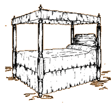 Four Poster Bed