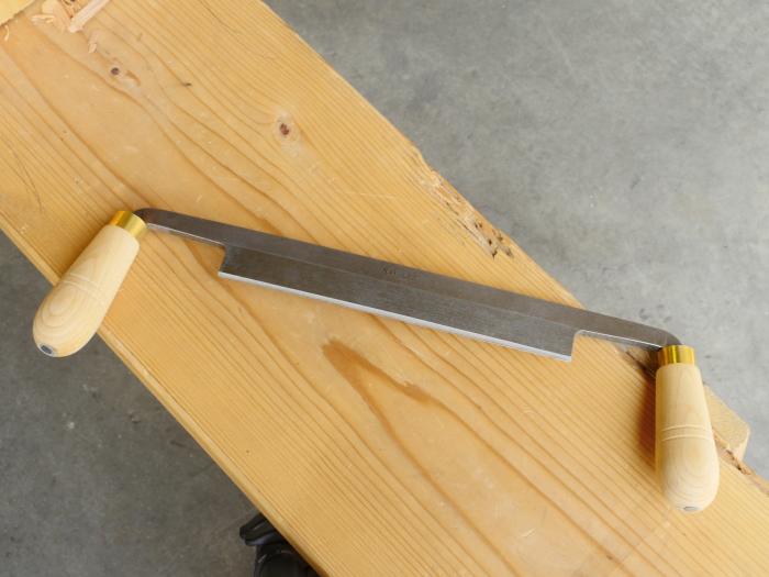 8" Mike Abbott Drawknife by Ray Iles